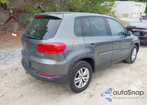 2013 Volkswagen Tiguan S из США, поврежденный, VIN WVGBV3AX9DW088326